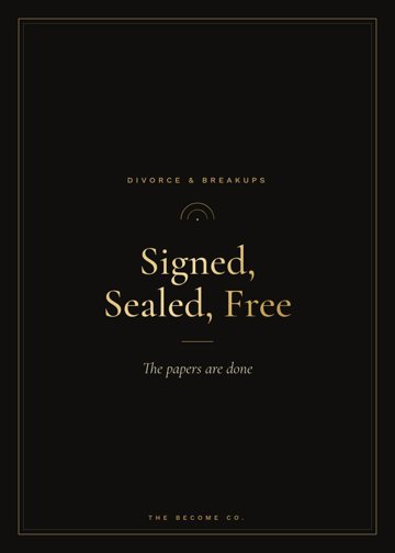 Signed, Sealed, Free detail