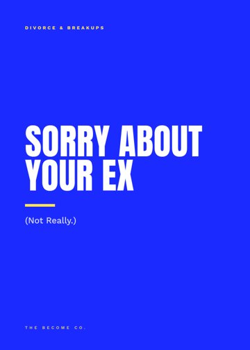 Sorry About Your Ex detail