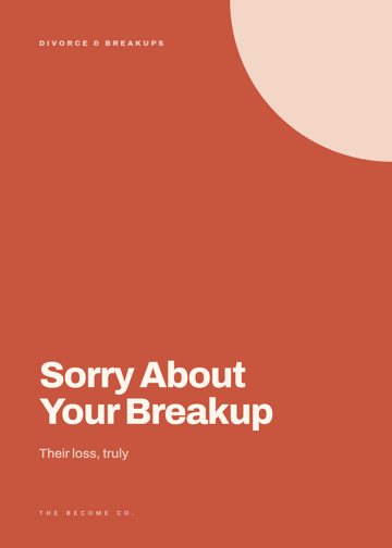 Sorry About Your Breakup detail