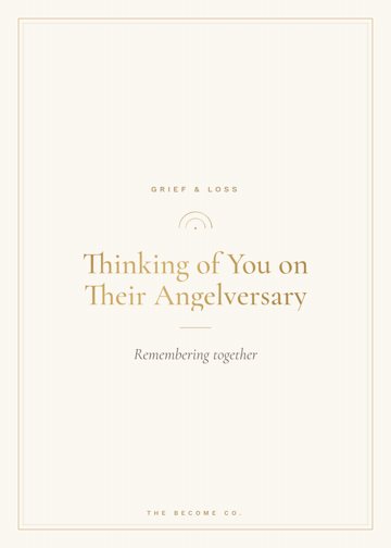 Thinking of You on Their Angelversary detail