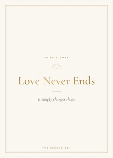 Love Never Ends detail