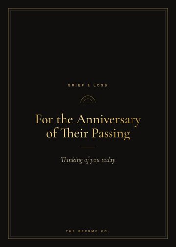 For the Anniversary of Their Passing detail