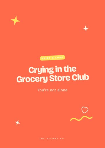 Crying in the Grocery Store Club detail