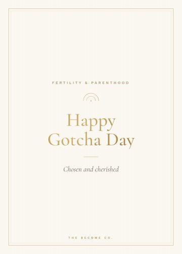 Happy Gotcha Day detail