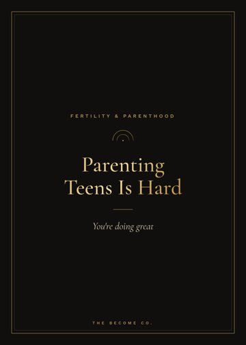 Parenting Teens Is Hard detail