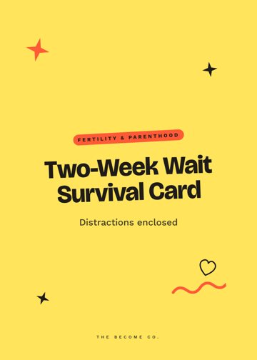 Two-Week Wait Survival Card detail