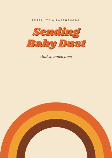 Sending Baby Dust detail