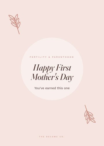 Happy First Mother's Day detail