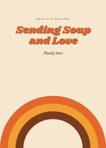 Sending Soup and Love detail