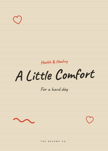 A Little Comfort detail