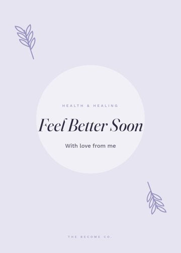 Feel Better Soon detail