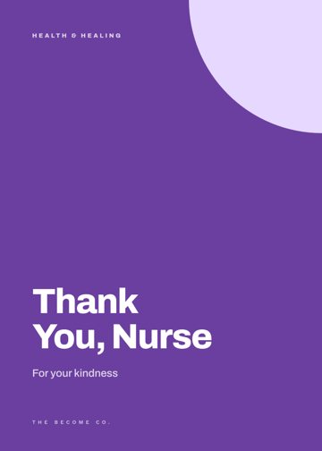 Thank You, Nurse detail