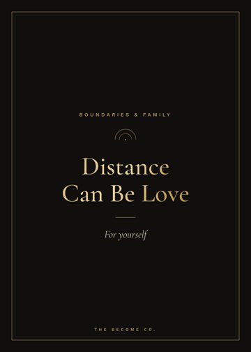 Distance Can Be Love detail