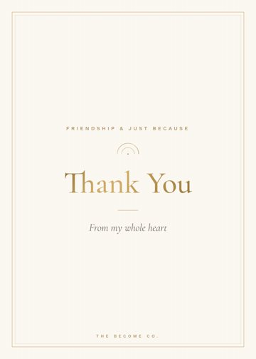Thank You detail