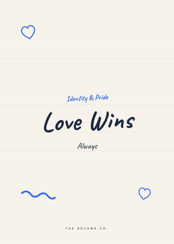 Love Wins detail