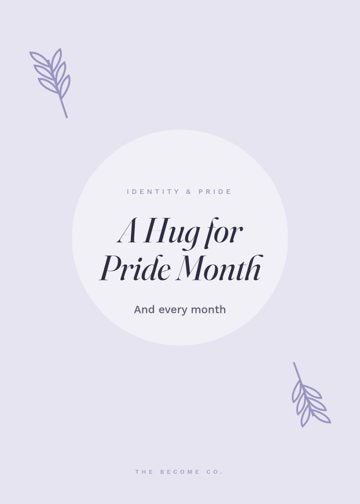 A Hug for Pride Month detail