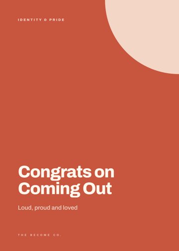 Congrats on Coming Out detail