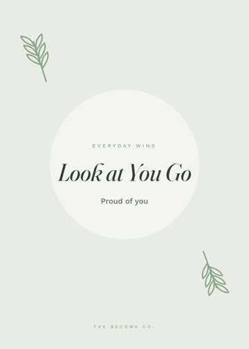 Look at You Go detail